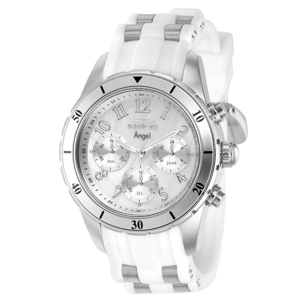 NWT Invicta 37347 Angel | Chronograph | White | Women's Watch